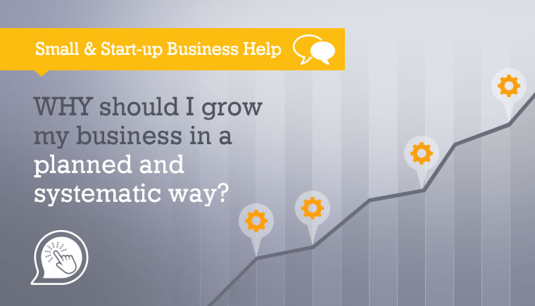 WHY should I grow my business in a planned and systematic way? header image